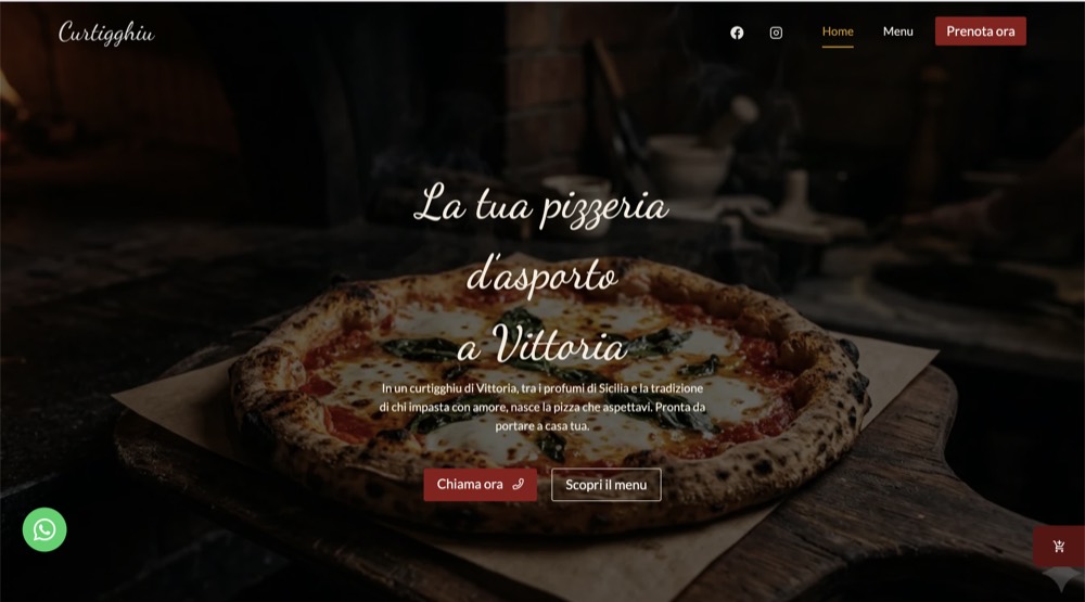 Home del sito di Curtigghiu