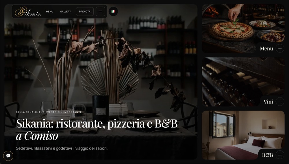 Home del sito di Sikania